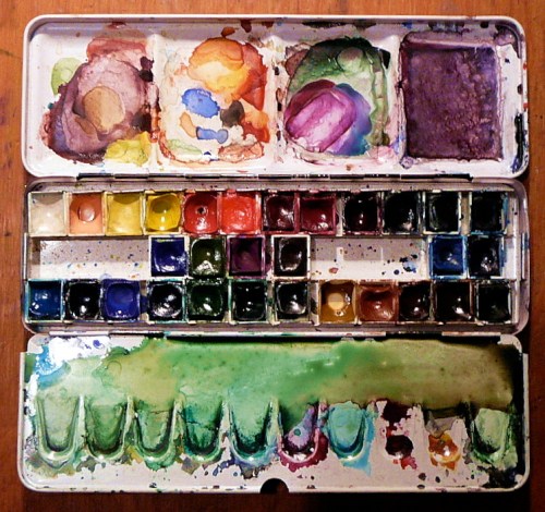 Watercolor box