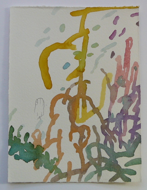 The golden letter in the sky