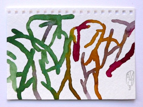 Walking in the street