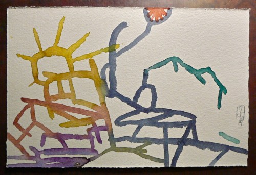 Turning away from the light