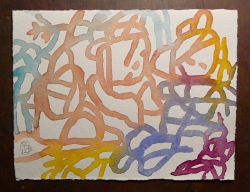 Incredible light on the floor