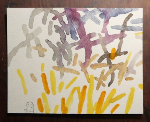 The fight of light and dark