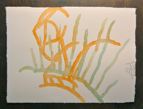 Soft light starting to arise