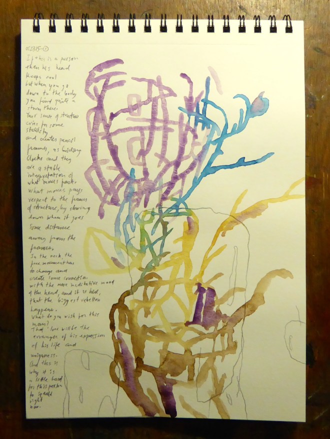 An unsettled, settled man.