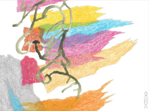 Interrupted with excitement