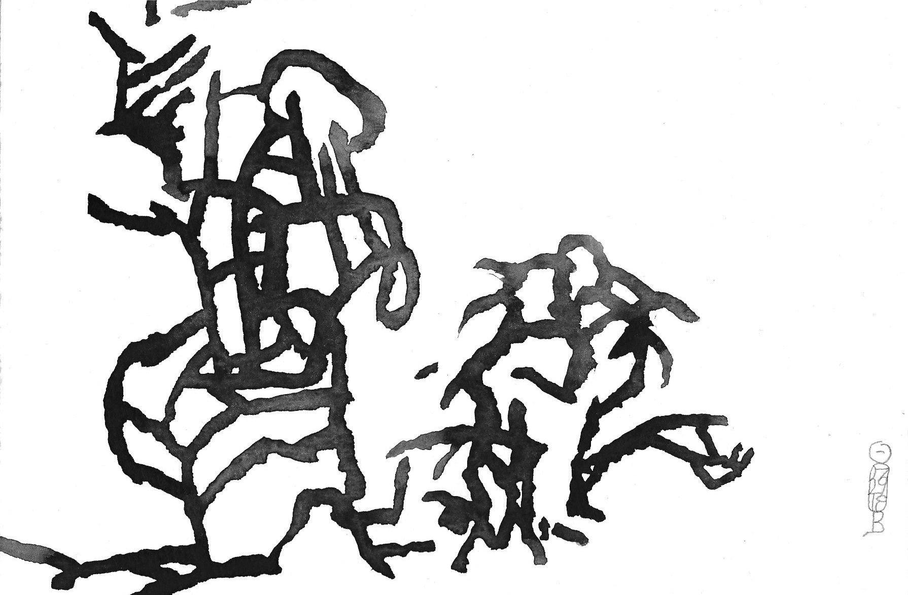 Swinging in endlessness